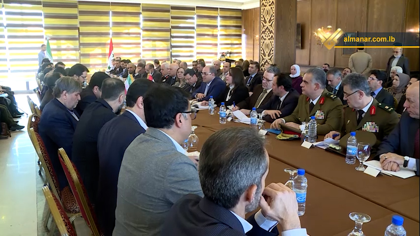 زيارة وزير الطرق الايراني الى سوريا